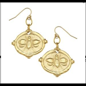 - Susan Shaw bee earrings